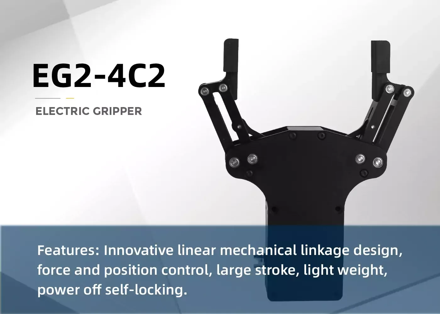 Inspire Robots EG2-4C2 Two-Finger Electric Gripper - Weight 231 g