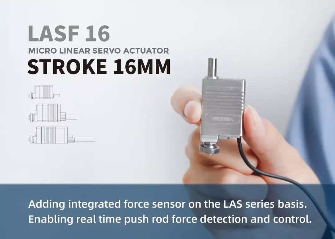 Inspire Robots LASF16 Micro Actuator - Weight 36 g