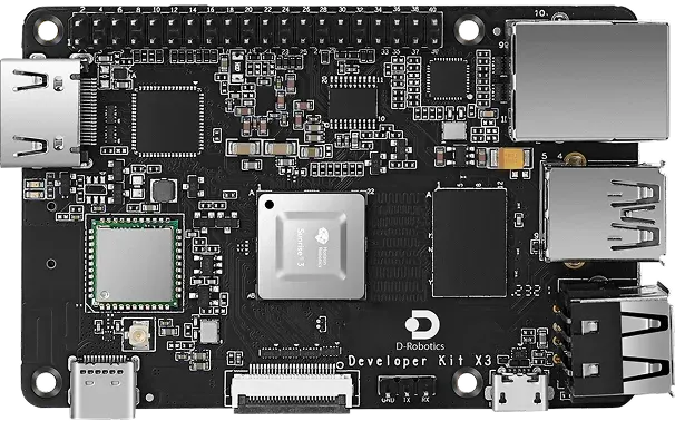 D-Robotics RDK X3 Robot Development Kit - AI Compute (TOPS) 5 TOPS BPU