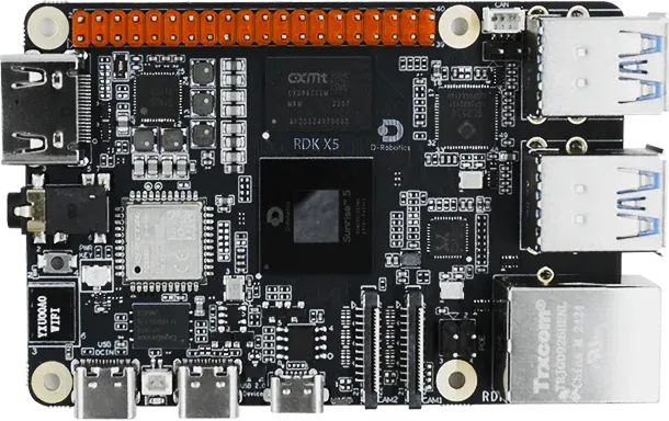 D-Robotics RDK X5 Robot Development Kit - AI Compute (TOPS) 10 TOPS BPU