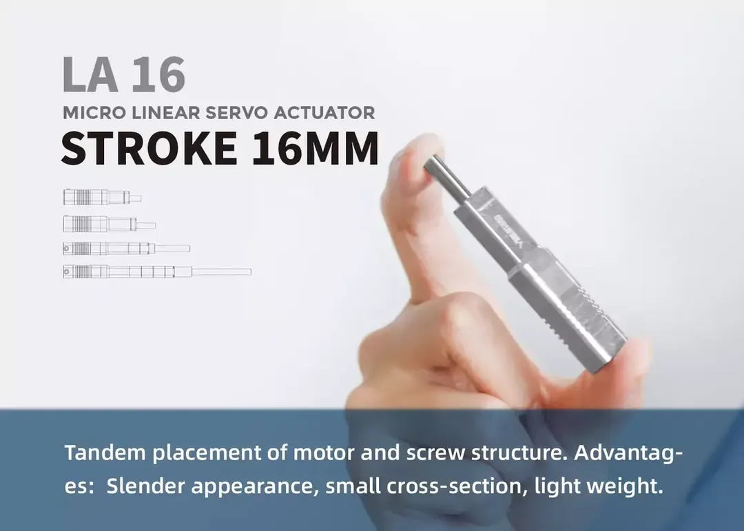 Inspire Robots LA16 Micro Actuator - Weight 23 g