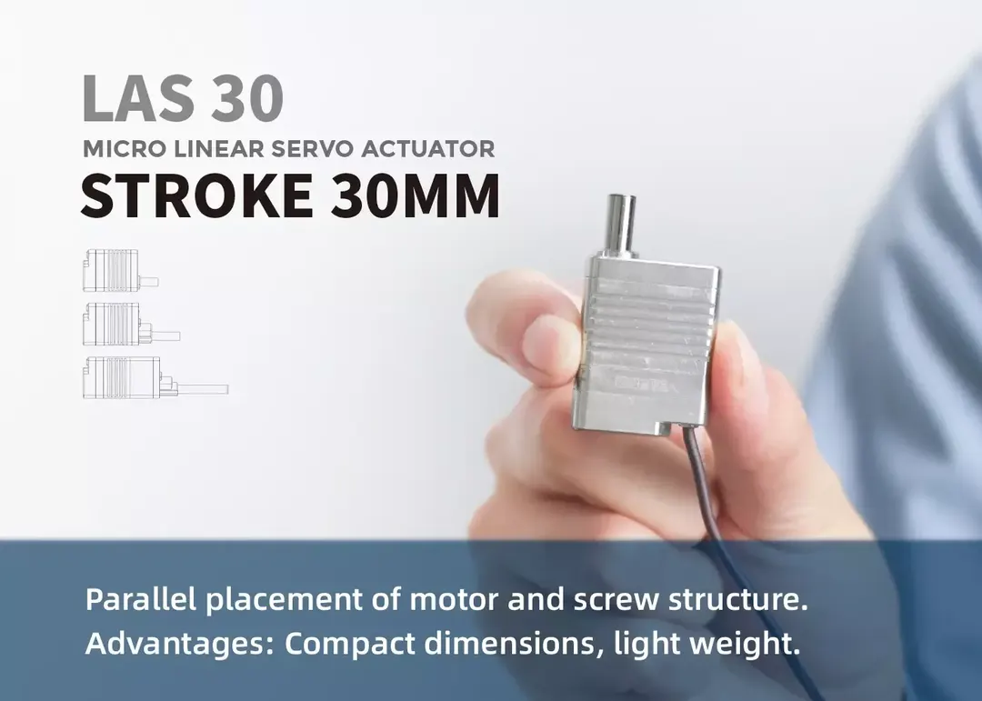 Inspire Robots LAS30 Micro Actuator - Weight 35 g