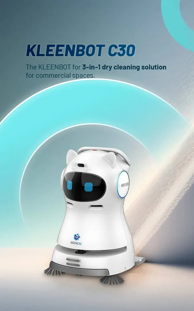 KEENON C30 Commercial Cleaning Robot - Weight 35 kg (with battery)