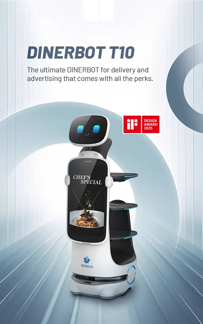 KEENON T10 Delivery Robot - Payload 40 kg