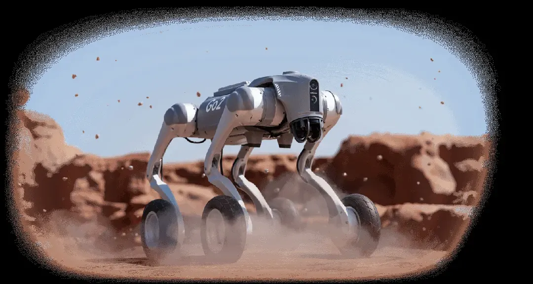Unitree Go2-W wheel-legged robot